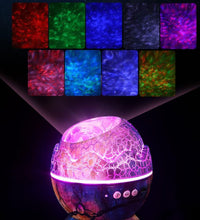 Dinoglow Egg Projector, Dinoglow 4 in 1 Northern Lights Projector, Night Lights, Dinosaur Egg Aurora Star Projector Night Light (White)