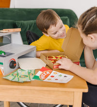 Top & Bake Wooden Pizza Counter Play Set (41 Pcs) - FSC Certified