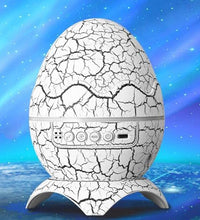 Dinoglow Egg Projector, Dinoglow 4 in 1 Northern Lights Projector, Night Lights, Dinosaur Egg Aurora Star Projector Night Light (White)