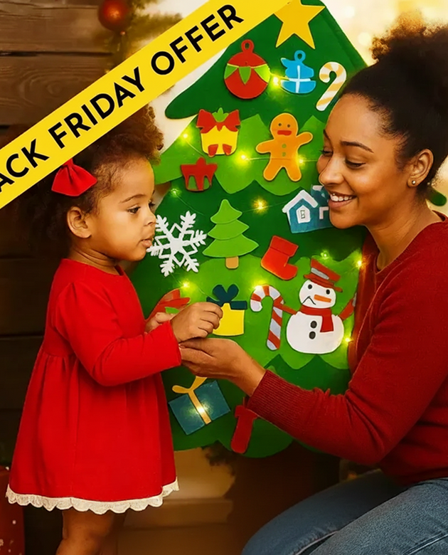 Educational Montessori Christmas tree - KIDS CHRISTMAS